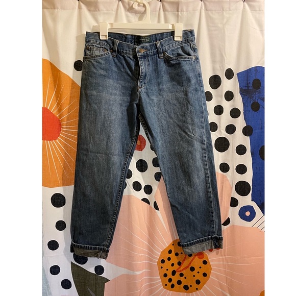 Ralph Lauren Cuffed Denim Jeans